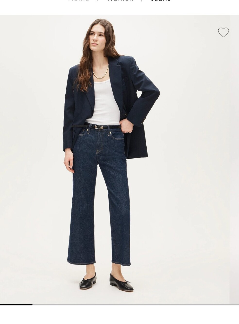 J.Crew Slim Wide Jeans